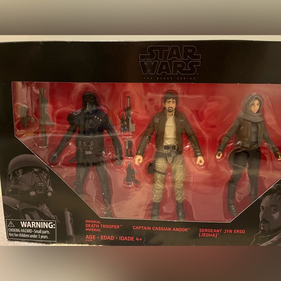 Star Wars Imperial Death Trooper Captain Cassian Andor Sergeant Jyn Ando… - Picture 6 of 6